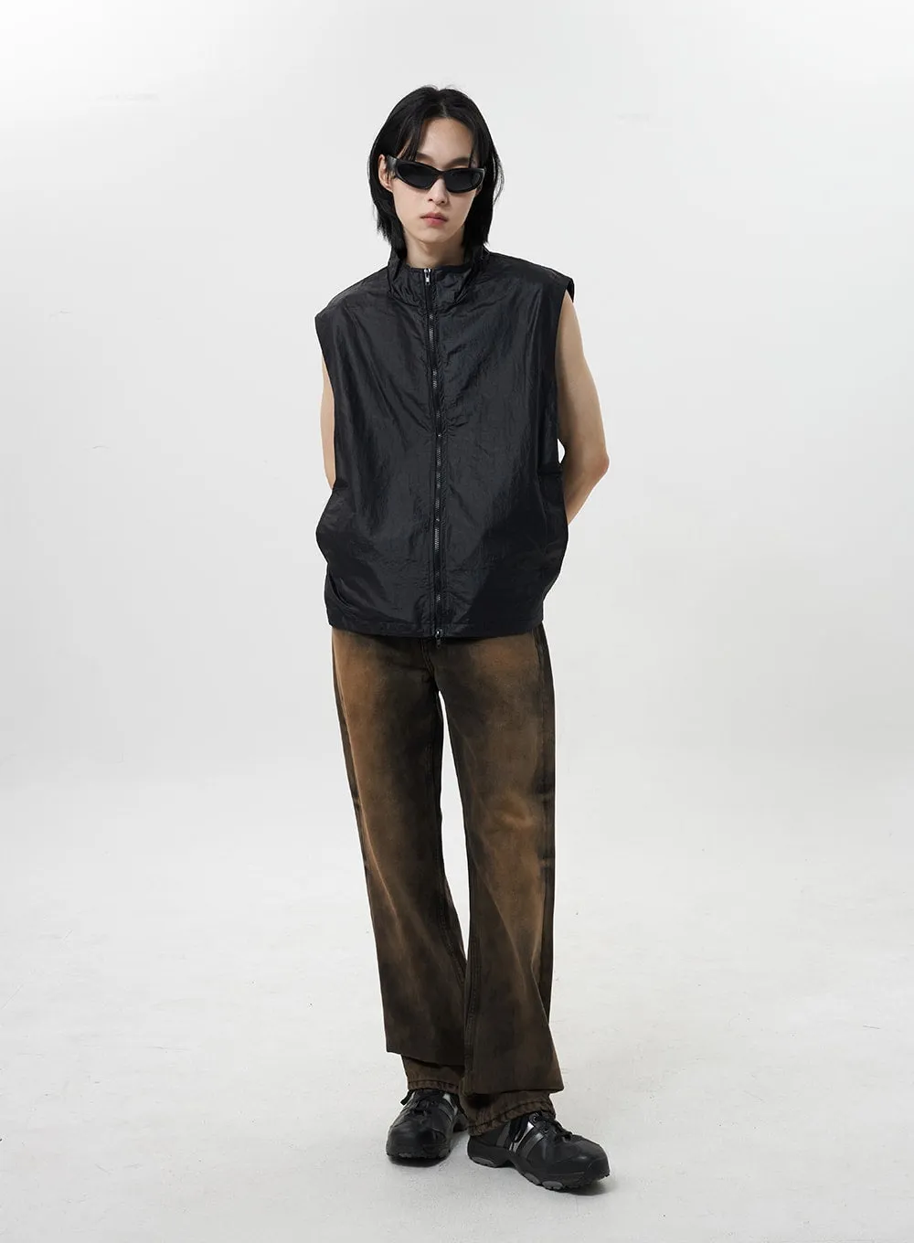 Zip-Up Vest Unisex CY322